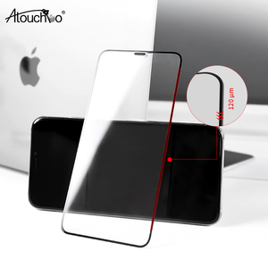 Atouchbo Protector <span class=keywords><strong>de</strong></span> pantalla transparente para iPhone 11 Pro Max 120D gran arco vidrio templado para iPhone 11 Pro 11 XS Max X - Product Image 2