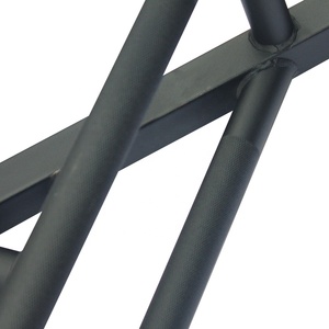 56 "ยาว20กก. และ25กก. สีดำ2นิ้ว Hex barbell <span class=keywords><strong>TRAP</strong></span> <span class=keywords><strong>Bar</strong></span> ที่มีด้ามจับแบนหรือยกสำหรับ squats, <span class=keywords><strong>deadlift</strong></span>, sharkles. - Product Image 3