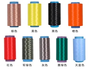 Fibre de filament UHMWPE 400D de couleur bleue de producteur de haute performance