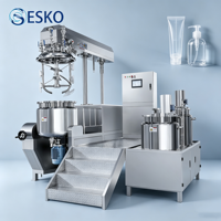 Mélangeur sous vide ESKO pour pommades, crèmes dentifrices, gelées, pâtes topiques, gels dentaires et équipement de formulation cosmétique