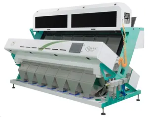 Professional 7 Chutes PET PVC PP ABS Plastic Color Sorter Machine For Plastic Recycling Line