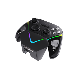 Ajazz GP100Pro Pengontrol Game Nirkabel 2.4GHz yang Dapat Diprogram Khusus untuk PC, Gamepad dengan Motor Getar, Wake Gyro, dan Joystick - Product Image 6