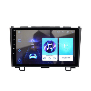 Reproductor de coche Android de 9 "con navegación trasera inversa 360 Vista de vídeo Auto Carplay Radio Mirrorring BT para <span class=keywords><strong>Honda</strong></span> <span class=keywords><strong>CRV</strong></span> 2008 - 2011 - Product Image 1