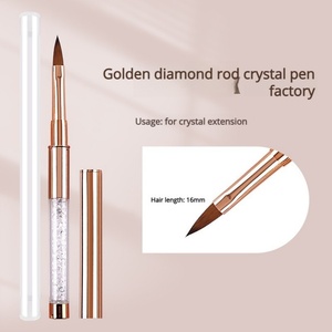 Stylos de Nail Art à Tête Plate en Nylon pour Sculpture et Cristallisation des Ongles – Nouveauté Très Demandée - Product Image 6
