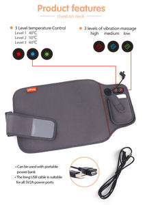 Pemanas listrik portabel dan ramah lingkungan, 5V 2A 10W tegangan rendah bungkus punggung bawah untuk menghilangkan rasa sakit - Product Image 4