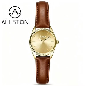 Produttore OEM ODM <span class=keywords><strong>di</strong></span> <span class=keywords><strong>Orologi</strong></span> <span class=keywords><strong>di</strong></span> Lusso, Orologio da <span class=keywords><strong>Donna</strong></span> in Acciaio Inox e Pelle, Design Semplice e Classico con Calendario, Movimento al Quarzo - Product Image 2