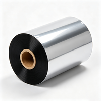 Ruban de transfert thermique en résine de cire Haoxuan 110 mm x 600 m, ruban de longueur industrielle pour l'étiquetage continu, l'emballage et le marquage des produits