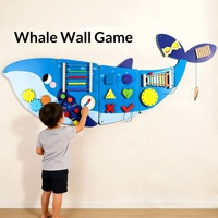 Jeux muraux en bois pour enfants, tableau d'activités multifonctionnel, jouet éducatif, décoration, maternelle, Montessori, éducation précoce, différents âges