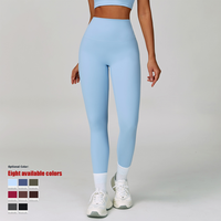 Pantalon d'entraînement XW-CK6116 de haute qualité, ligne de fessiers sublimée, pantalon de yoga pour femmes, taille haute, leggings de sport rehausseurs de fessiers