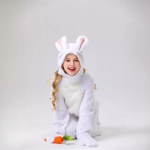 Disfraz <span class=keywords><strong>de</strong></span> fiesta <span class=keywords><strong>de</strong></span> Pascua 2025, disfraz <span class=keywords><strong>de</strong></span> Cosplay <span class=keywords><strong>de</strong></span> conejo blanco pequeño, disfraz <span class=keywords><strong>de</strong></span> espectáculo <span class=keywords><strong>de</strong></span> escenario para niños <span class=keywords><strong>de</strong></span> <span class=keywords><strong>Halloween</strong></span> - Product Image 2