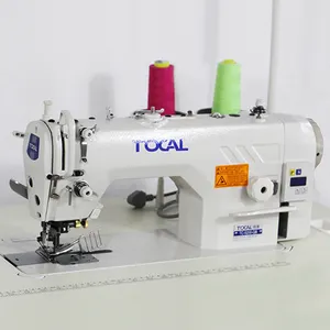 TC-5200-QB Integrated Cutting Thread Edge Wrapping Industrial Computerized Lockstitch Sewing Machine for Clothing
