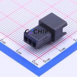 SMR-03V-B Housing (Wire-to-Board / Wire-to-Wire) P=2.5mm Connector 1x3P 2.5mm SM 1 - Product Image 1
