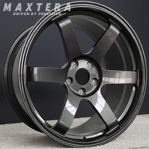 Kustom 5x120 5x112 tempa Volk balap Te37 SL roda untuk BMW M340i M2 F87 M3 F80 G80 E92 M4 F82 Tesla Model <span class=keywords><strong>3</strong></span> vw Golf Alloy Rims - Product Image 6