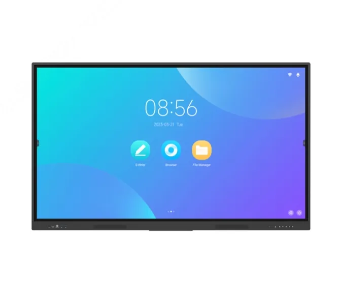 75 Digital Whiteboard 4K Display 65 75 86 inch Interactive Flat Panel Multi Touch Screen Smart Board