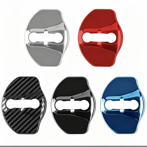 Couvre-serrures de porte de haute qualité et à bon prix, 4 pièces en acier inoxydable pour accessoires Tesla Highland Model 3 - Product Image 1