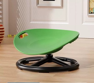 Silla Giratoria de Plástico para Niños, Equipo de Entrenamiento de Equilibrio e Integración Sensorial para Interiores, Ejercicio Vestibular en Casa, Ergonómica y Segura - Product Image 1