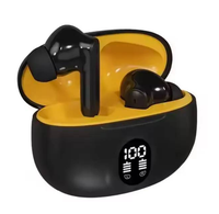 Nouveau casque intra-auriculaire à affichage numérique, réduction du bruit, étanche IPX-1, confortable, sans fil, commande vocale binaurale, 10-15h