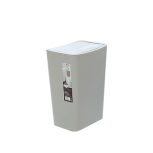 Moda Lever Bin 8L, Cubo de Basura Rectangular con Tapa Abatible para Interiores, Cubo de Basura Doméstico - Product Image 2