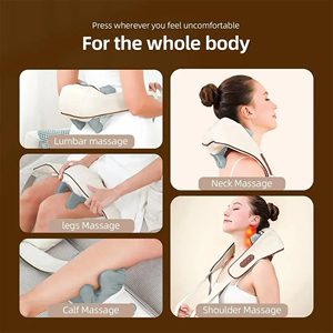 Multifunctional Electric Body Massager Shawl USB Rechargeable Kneading Neck Shoulder <strong>Back</strong> Waist <strong>Massage</strong> <strong>Device</strong> - Product Image 5