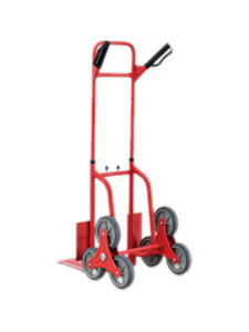 عربة يدوية قوية بست عجلات لتسلق السلالم، قابلة للطي بإطار معدني، عربة شحن مخصصة - Product Image 4