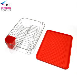 Hot Sale Layer Kitchen Metal <strong>Wire</strong> Stainless Steel Cutlery <strong>Storage</strong> Holders Dish Drying Rack Dishwasher <strong>Basket</strong> <strong>for</strong> Kitchen Dish - Product Image 6