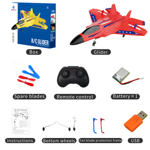 <span class=keywords><strong>Avion</strong></span> de chasse <span class=keywords><strong>RC</strong></span> HOSHI KF803 32.4G en mousse EPP F22, planeur à envergure fixe télécommandé, prêt à voler (RTF) pour l'extérieur, avec éclairage - Product Image 4
