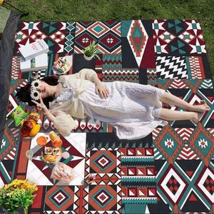 Oem Portable Outdoor Mat With Carry Strap Waterproof Moisture-Proof <b>Camping</b> <b>Blanket</b> Thickened <b>for</b> Beach Travel - Product Image 2