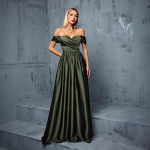 Nouvelle robe de soirée élégante et sexy, style européen et américain, épaules dénudées, style princesse, pour femme noble, pour les occasions spéciales. - Product Image 4