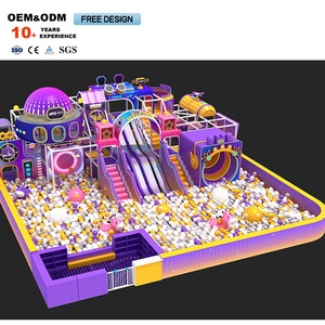 Área de Juegos Interior de Alta Calidad con Toboganes de Bolas Oceánicas y Carruseles para Centros Comerciales Escolares Hechos de Espuma - Product Image 2