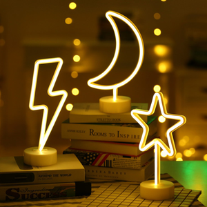 Lampada da Tavolo <span class=keywords><strong>LED</strong></span> Personalizzata a Forma di Cactus e Fenicottero con Alimentazione USB e Batteria - Product Image 3