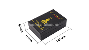 Boîte d'emballage pour éclairage de <span class=keywords><strong>voiture</strong></span> en cuir PU noir, logo personnalisé au laser, fabrication artisanale de haute qualité - Product Image 4