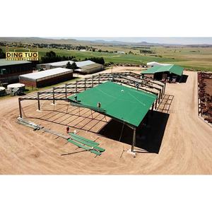 Pollaio Prefabbricato in Acciaio Leggero/Capannone per Polli in Metallo con Pareti a Rete e Tetto a Pannello Singolo, Design per Allevamento Avicolo - Product Image 6