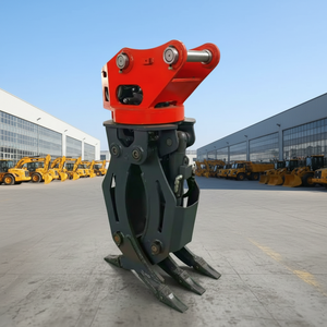 Grappin hydraulique robuste et écoénergétique pour excavatrice, pince forestière pour bois, garantie 1 an, OEM - Product Image 2