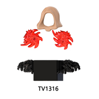 Superhéroes Punisher Peter Parker Scorpion Daredevil, Mini Bloques de Construcción Educativos para Niños, Colección de Figuras de Juguete al por Mayor