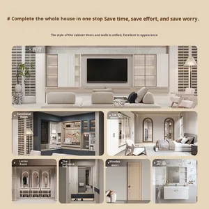 Ensemble de meubles de cuisine sur mesure Santopova bleu foncé : solutions de rangement élégantes - Product Image 5