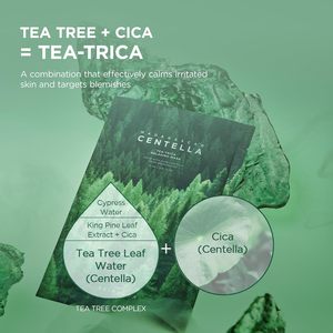   Masque relaxant au thé et à la Centella de <span class=keywords><strong>Madagascar</strong></span>, masque pour le visage, soin de la peau pour les peaux grasses et sujettes aux imperfections, soin de la peau coréen en stock - Product Image 4