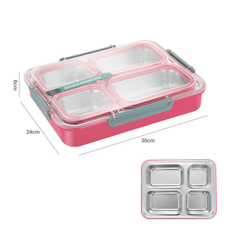 Pink four compartments