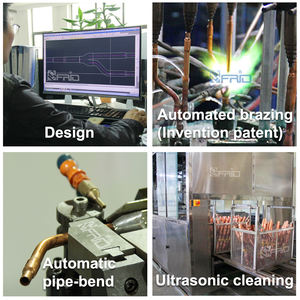 Ramos de ar condicionado vrf vrv, reinstalação de tubulação tipo y de cobre, kits de articulação vrf r410a, ramos de y para haier - Product Image 2