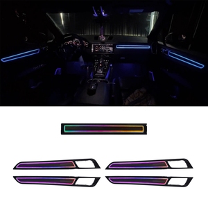 Wholesale Symphony <b>LED</b> Car Ambient <b>Light</b> for Porsche Cayenne 2018-2023 Interior Atmosphere Acrylic Strip <b>Lamp</b> Manufacturer - Product Image 1