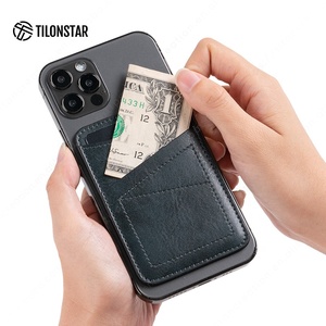 Étui en cuir pour téléphone portable Offres Spéciales, porte-cartes d'identité, pochette pour téléphone portable, porte-cartes de crédit pour Iphone 12 - Product Image 2