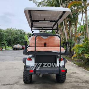 Carrito de Golf Eléctrico con Estructura Robusta, 4 Plazas, Conducción Suave, Uso Multifuncional para Transporte en el Campus - Product Image 5