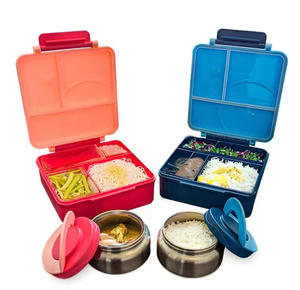 Kids Thermo Hot Food Containers Bento <b>Lunch</b> Box <b>Set</b> with 8oz Soup Thermo - Product Image 1