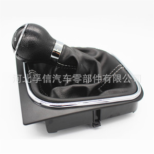 Pomo de palanca de cambios de coche, de plástico negro, ergonómico, para Volkswagen Golf, cubierta de palanca de cambios - Product Image 5