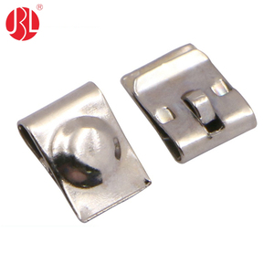 Accesorios de hardware estampado 7 conector de batería Botón de guitarra electrónica soporte de batería - Product Image 5