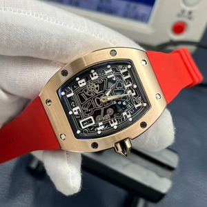 Reloj Deportivo de Lujo para Hombre de Primera Categoría, Mecánico, Ultrafino, de Fibra de Carbono y Titanio, con Cristal de Zafiro, Correa de Goma, Edición Limitada - Product Image 5