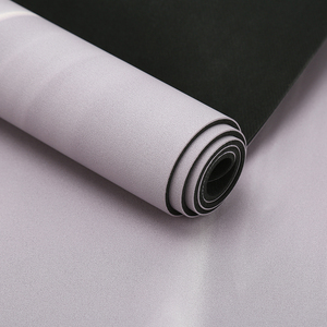 เสื่อโยคะกันกระแทก ลดเสียงรบกวน สองสี ผลิตจาก PU กันลื่น สำหรับใช้ในบ้าน - Product Image 5