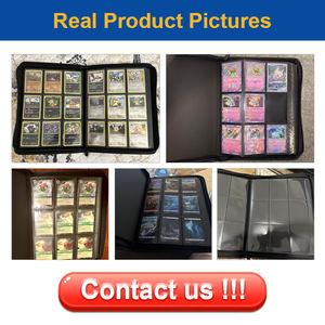 Premium-Sammelkartenordner aus PU-Leder mit Reißverschluss für TCG und <span class=keywords><strong>MTG</strong></span>, mit individuellem Logo, 9 Fächer <span class=keywords><strong>pro</strong></span> Seite, 30 doppelseitige Seiten, 540 Kartenfächer, für Sammelkartenspiele und Sportkarten - Product Image 6