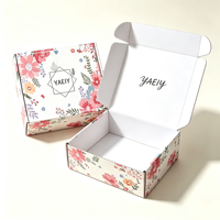 Boîtes d'expédition pliables en carton ondulé imprimées sur mesure, emballage d'expédition de luxe pour parfums, produits de beauté, cosmétiques, vêtements