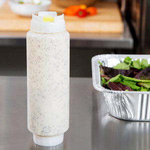 Bouteille de condiment à presser pour la cuisine avec couvercles à visser <span class=keywords><strong>Ketchup</strong></span> <span class=keywords><strong>Moutarde</strong></span> Mayonnaise Sauces piquantes Huile d'olive - Product Image 3