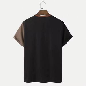 Camiseta de Hombre 100% Algodón con Logotipo Personalizado, Color Gris Oscuro, Estilo Vintage Lavado Ácido, Hombros Caídos, Estilo Urbano, Ecológica, Serigrafiada - Product Image 5